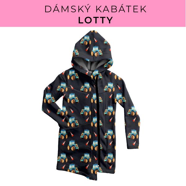 DÁMSKÝ střih - Kabátek Lotty