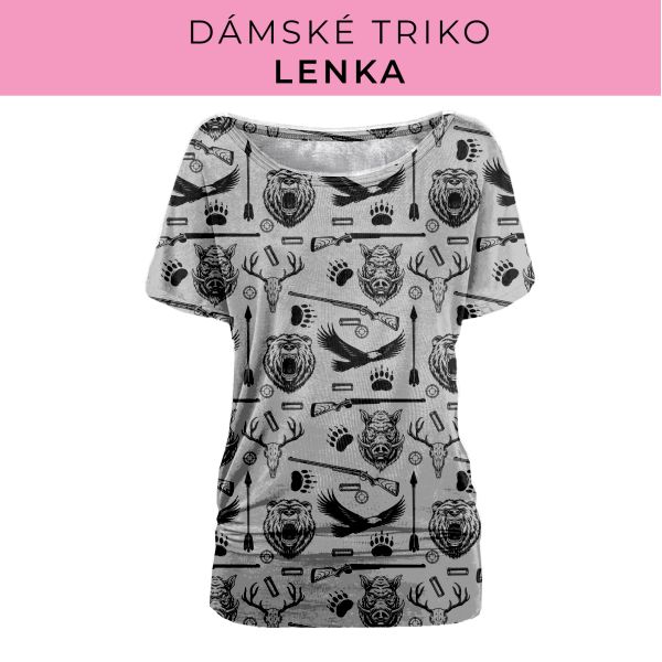 DÁMSKÝ střih - Triko Lenka