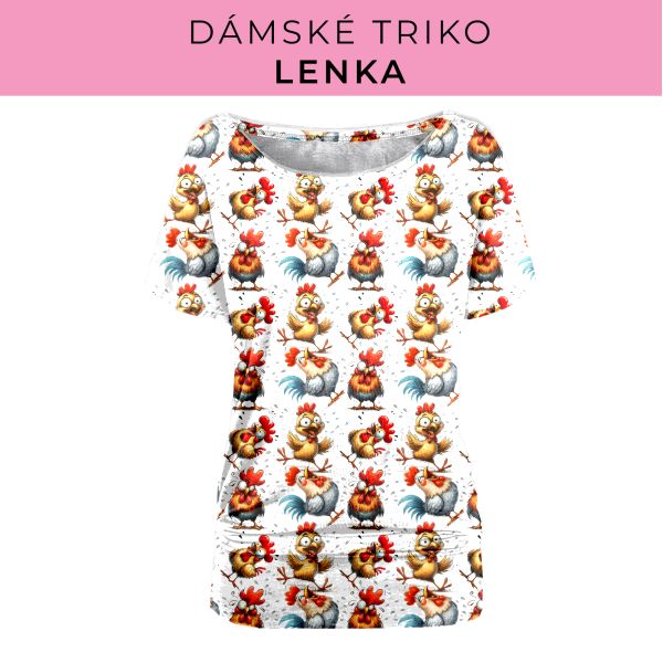 DÁMSKÝ střih - Triko Lenka