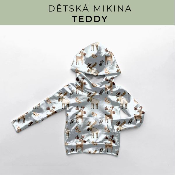 DĚTSKÝ střih - Mikina Teddy