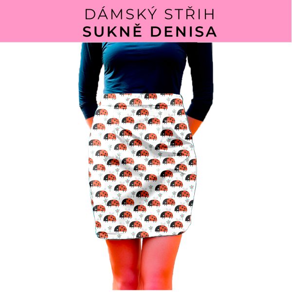 Dámský střih - Dámská sukně Denisa