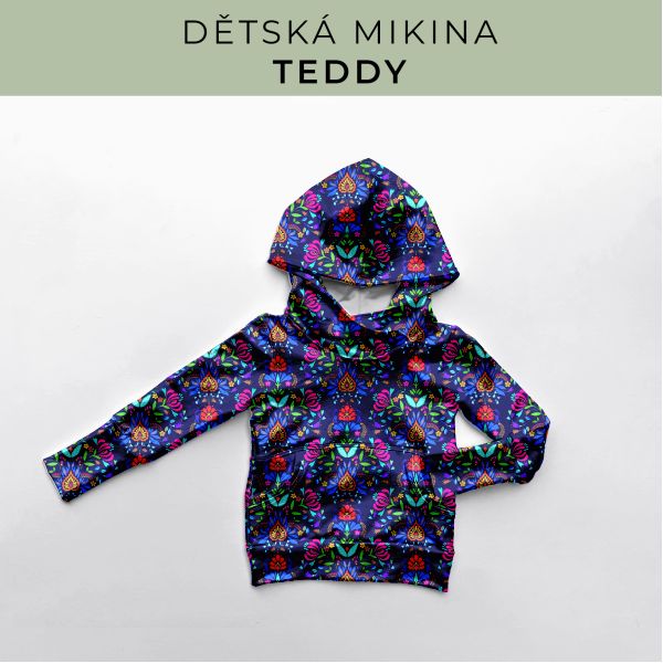 DĚTSKÝ střih - Mikina Teddy