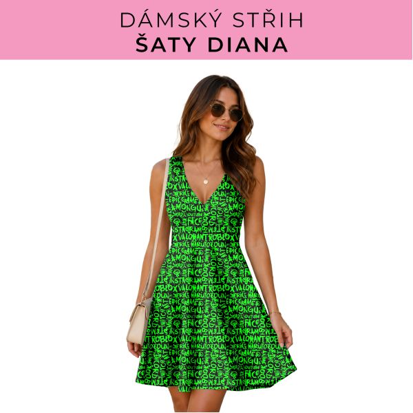 Dámský střih - šaty Diana