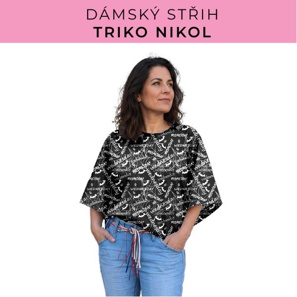 Dámský střih -  triko Nikol
