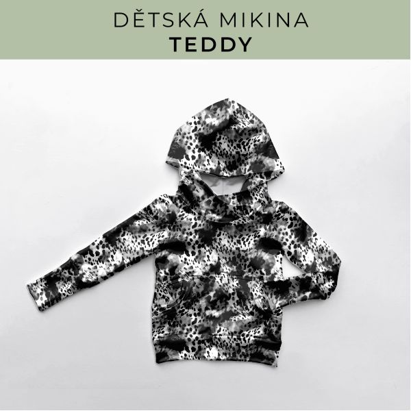 DĚTSKÝ střih - Mikina Teddy