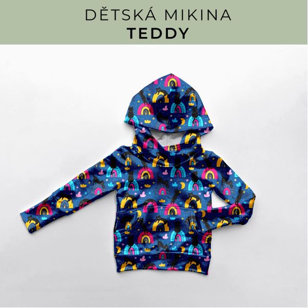 DĚTSKÝ střih - Mikina Teddy
