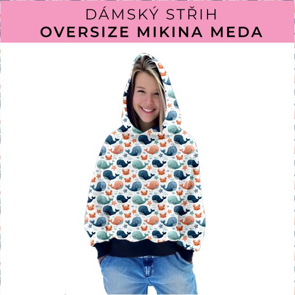 Dámský střih - mikina Meda