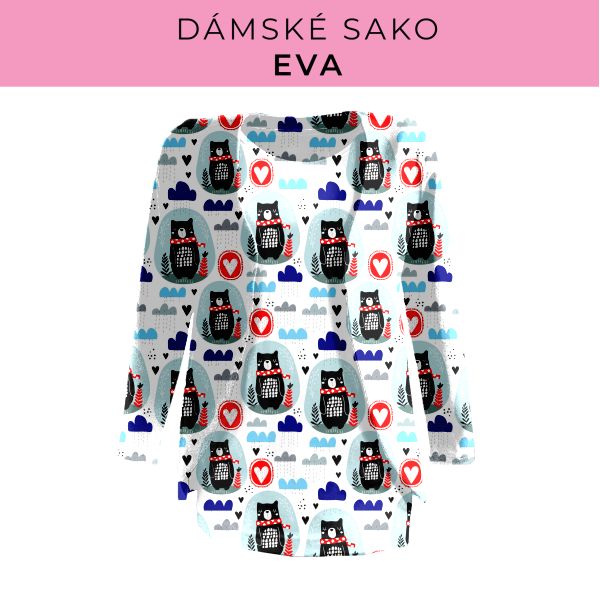 DÁMSKÝ střih - sako Eva