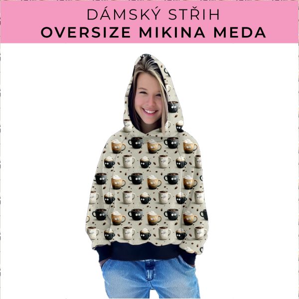 Dámský střih - mikina Meda