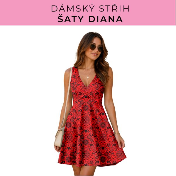 Dámský střih - šaty Diana
