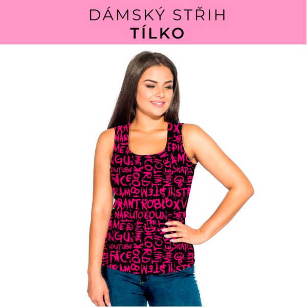 DÁMSKÝ střih - Tílko a kalhoty 