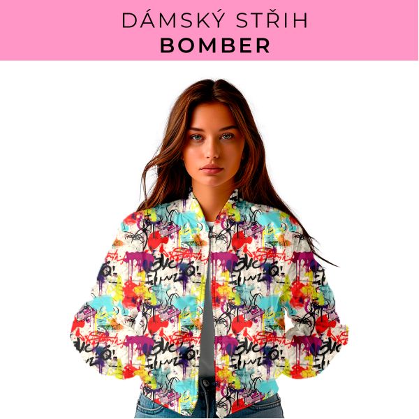 DÁMSKÝ střih - Bomber