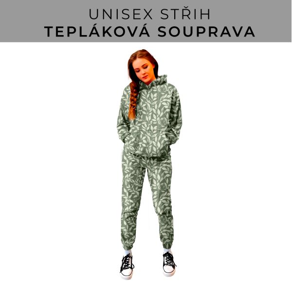 DÁMSKÝ střih - SET mikina a tepláky 