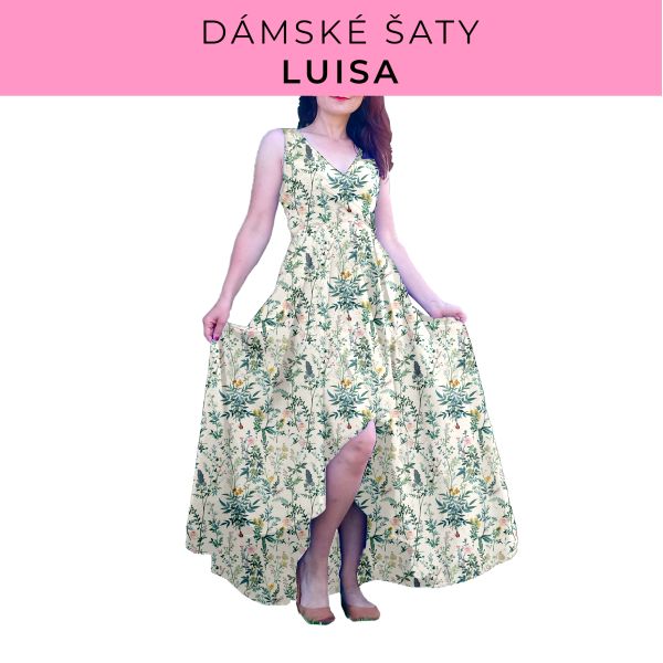 DÁMSKÝ střih - šaty Luisa