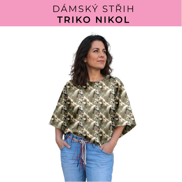 Dámský střih -  triko Nikol