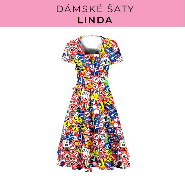 DÁMSKÝ střih - šaty Linda