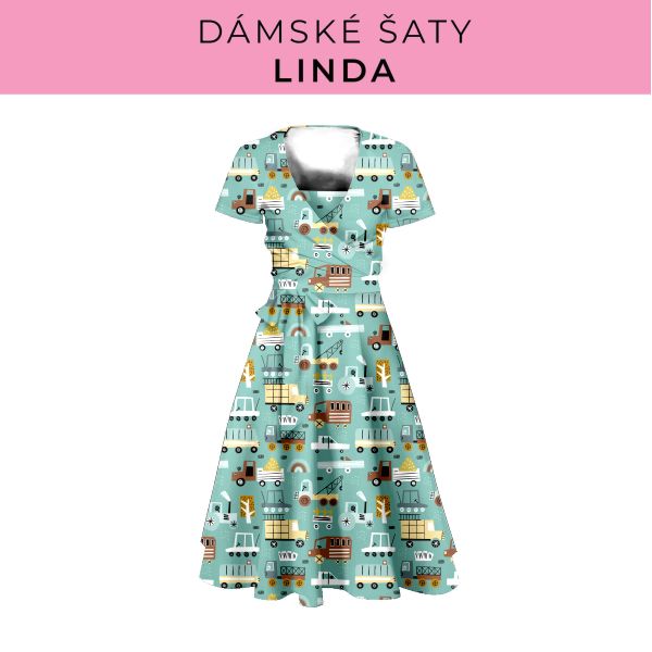 DÁMSKÝ střih - šaty Linda