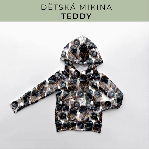 DĚTSKÝ střih - Mikina Teddy