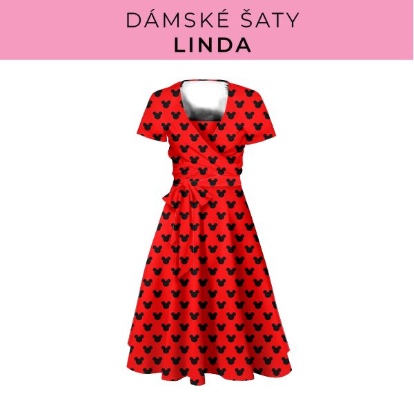 DÁMSKÝ střih - šaty Linda
