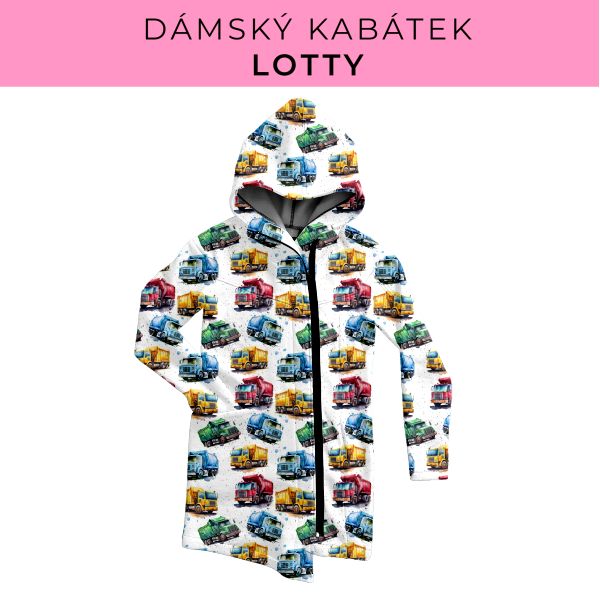 DÁMSKÝ střih - Kabátek Lotty