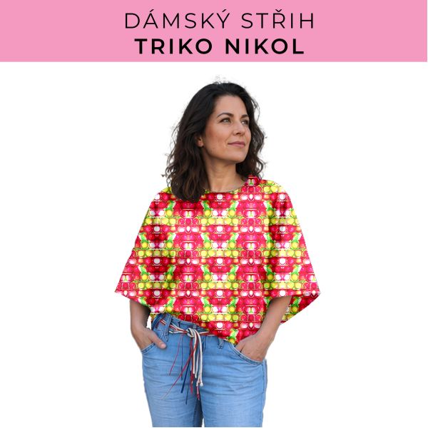 Dámský střih -  triko Nikol