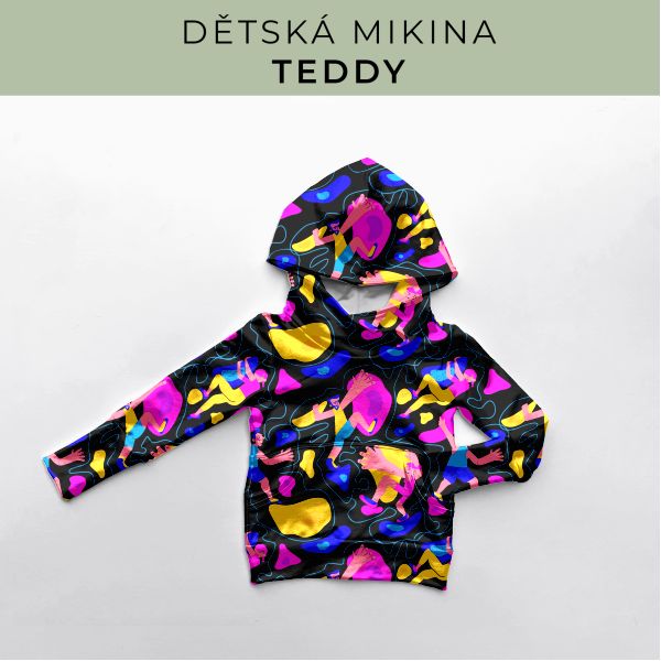 DĚTSKÝ střih - Mikina Teddy