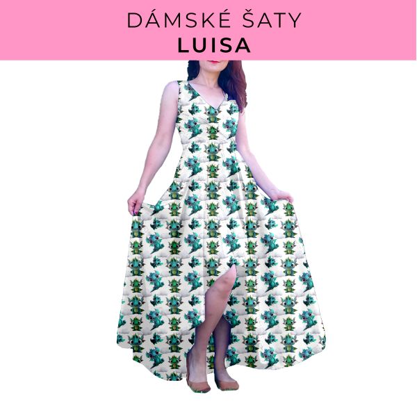 DÁMSKÝ střih - šaty Luisa