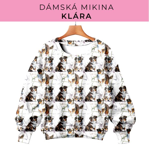 DÁMSKÝ střih - mikina Klára