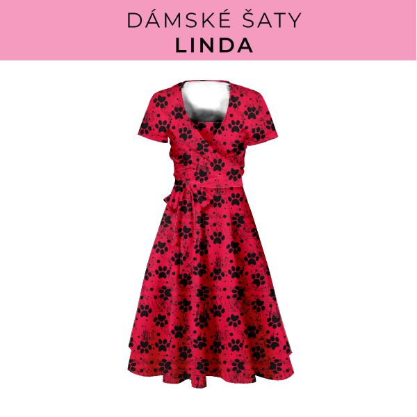 DÁMSKÝ střih - šaty Linda