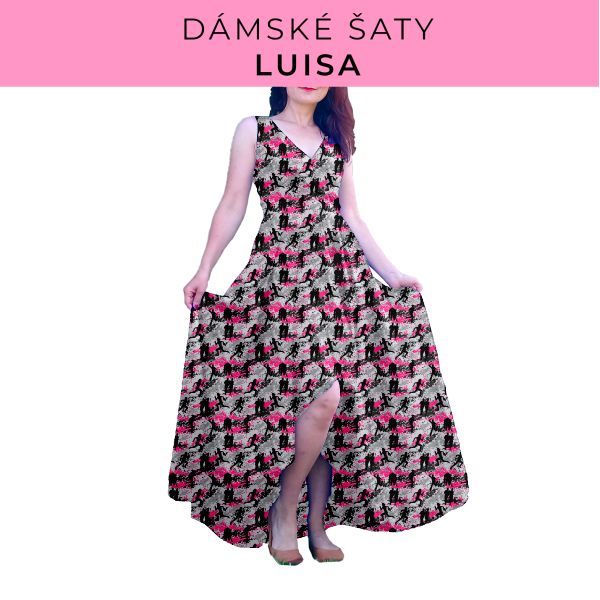 DÁMSKÝ střih - šaty Luisa