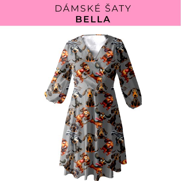 DÁMSKÝ střih - šaty Bella