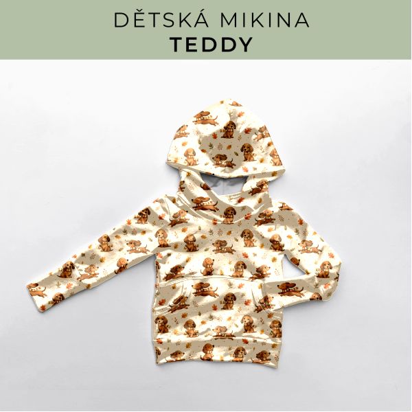 DĚTSKÝ střih - Mikina Teddy