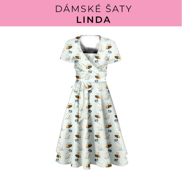 DÁMSKÝ střih - šaty Linda