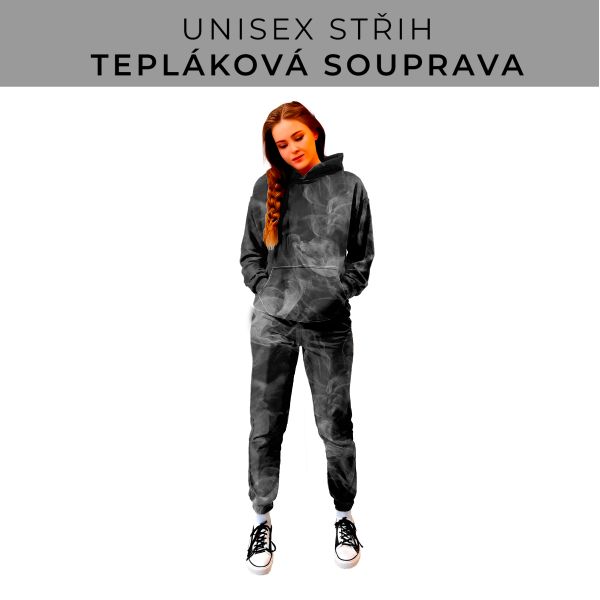 DÁMSKÝ střih - SET mikina a tepláky 