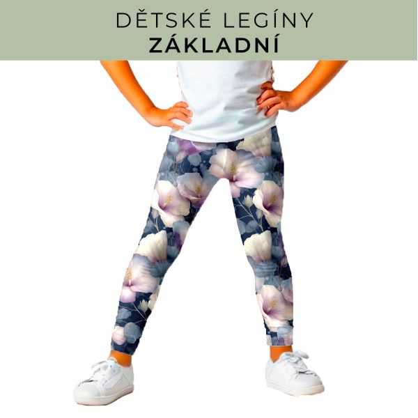 DĚTSKÝ střih - legíny základní