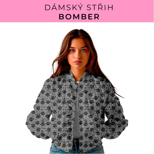 DÁMSKÝ střih - Bomber
