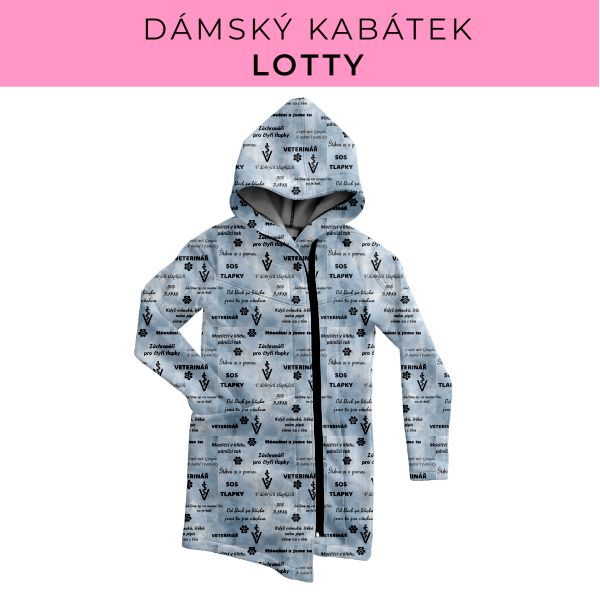 DÁMSKÝ střih - Kabátek Lotty