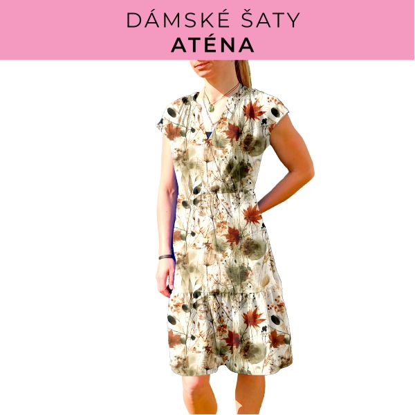 DÁMSKÝ střih - šaty Aténa