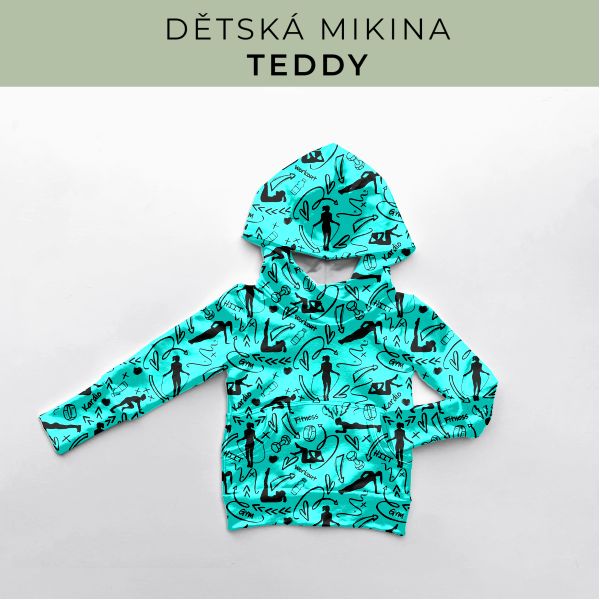 DĚTSKÝ střih - Mikina Teddy