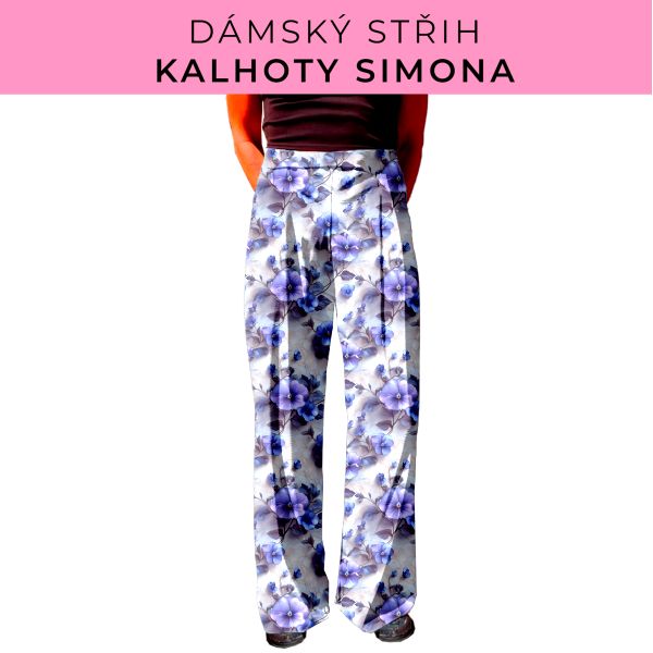 Dámský střih - kalhoty Simona