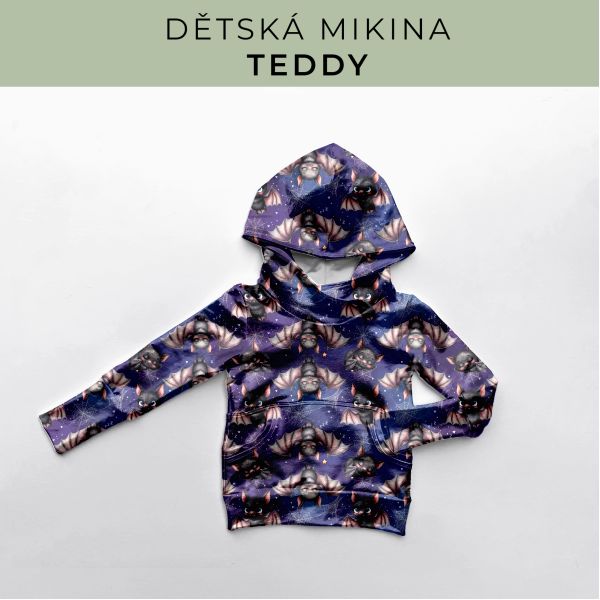 DĚTSKÝ střih - Mikina Teddy