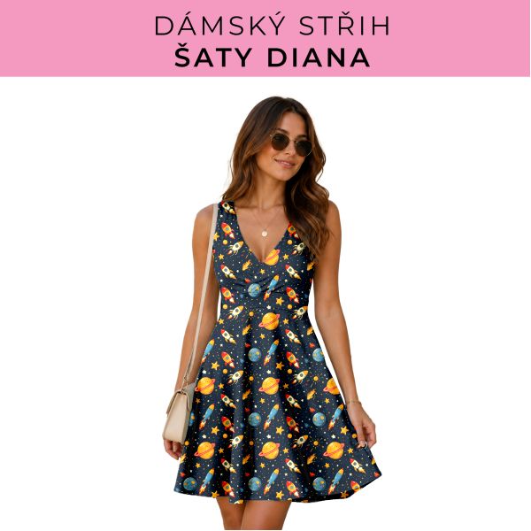 Dámský střih - šaty Diana