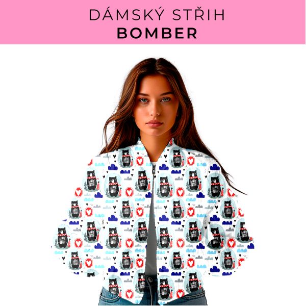 DÁMSKÝ střih - Bomber