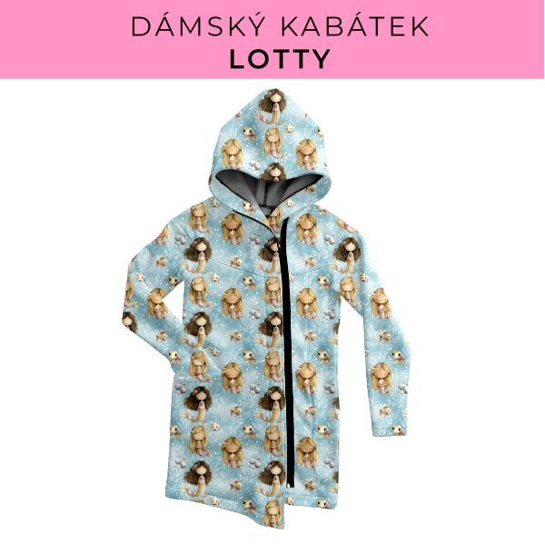 DÁMSKÝ střih - Kabátek Lotty