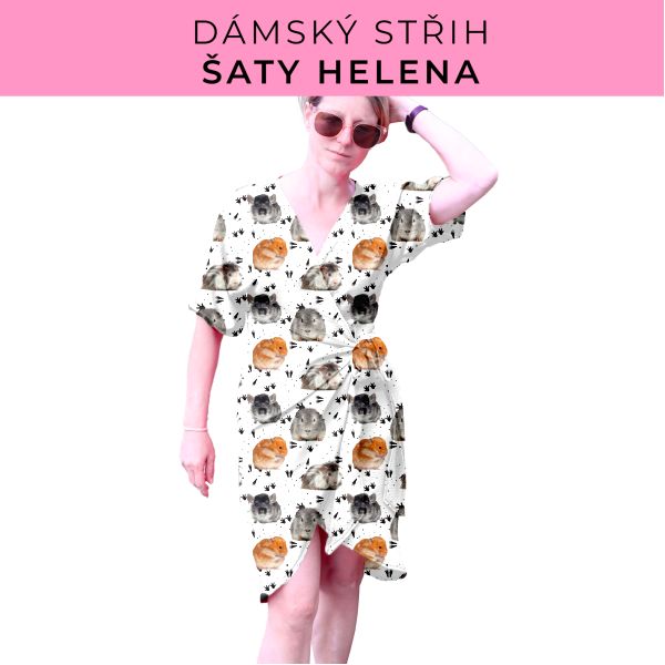Dámský střih na šaty  Helena
