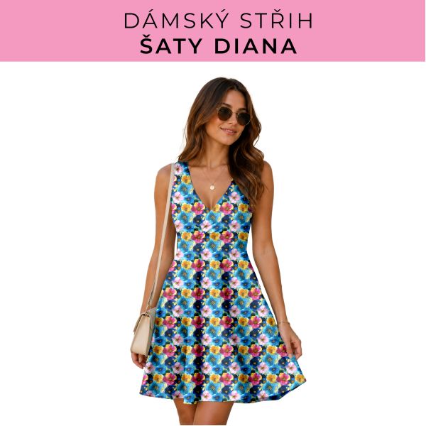 Dámský střih - šaty Diana