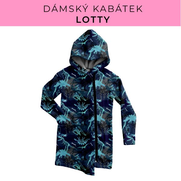 DÁMSKÝ střih - Kabátek Lotty