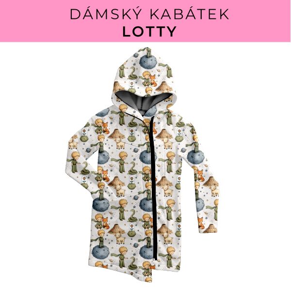 DÁMSKÝ střih - Kabátek Lotty