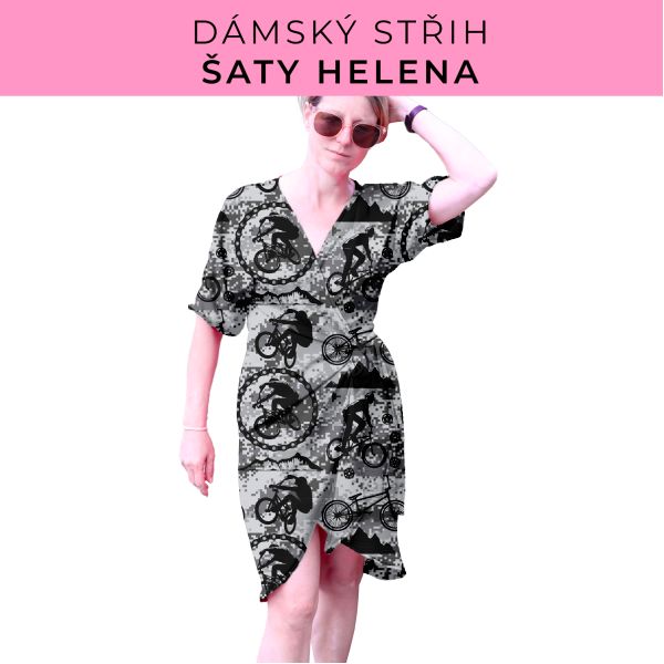 Dámský střih na šaty  Helena