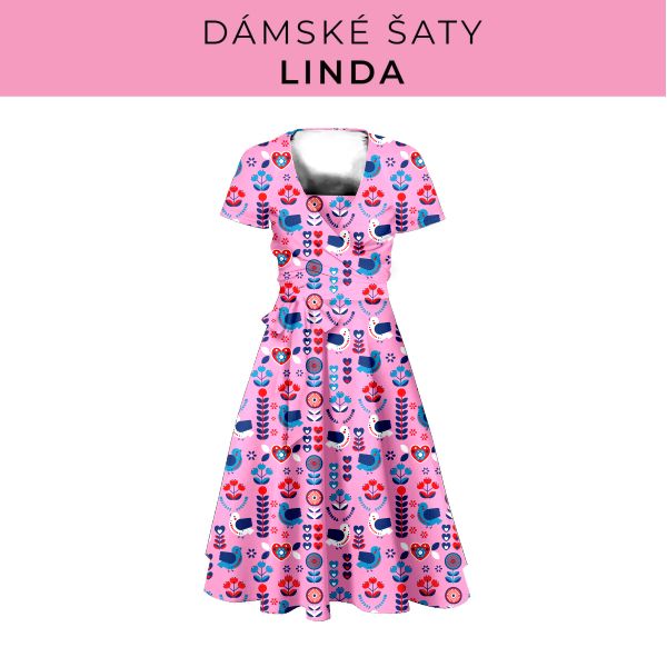 DÁMSKÝ střih - šaty Linda